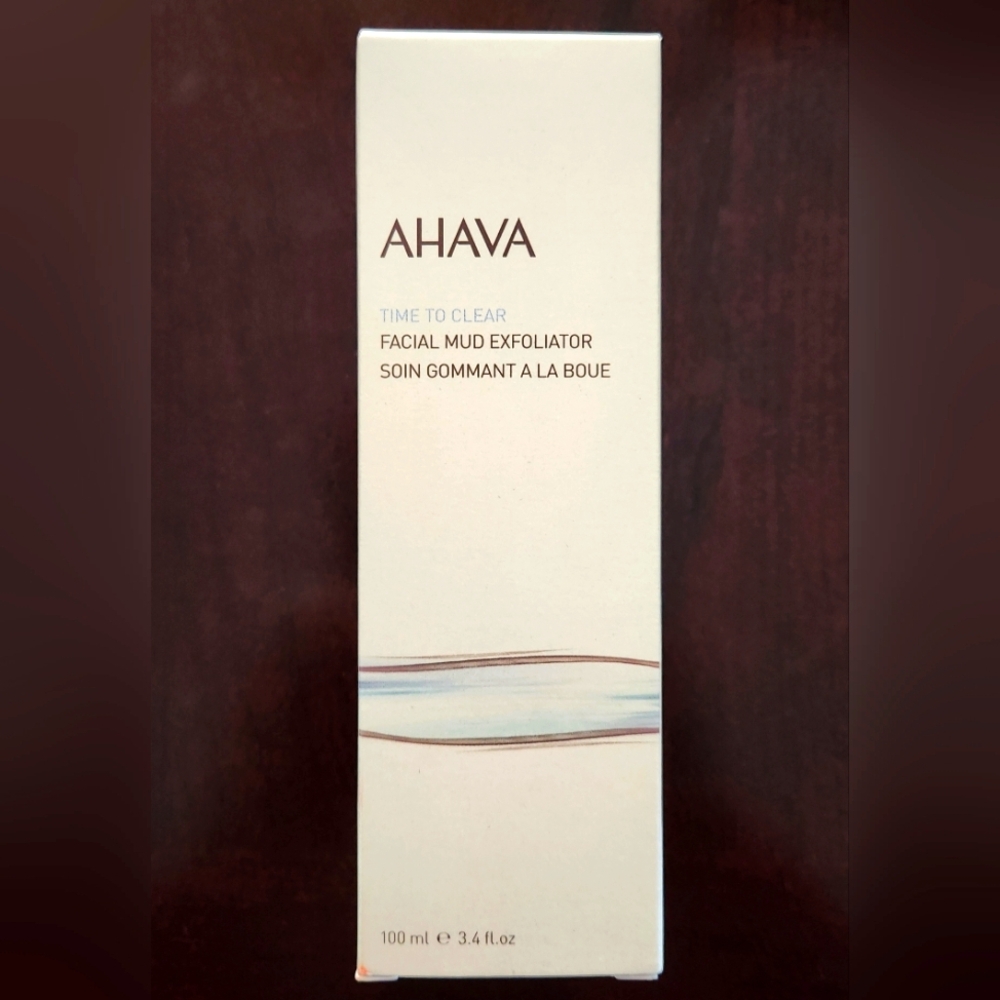 AHAVA Time to Clear Purifying Mud Mask Facial Exfoliator MSRP $40 NEW